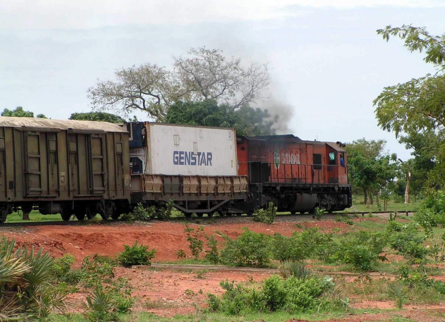Burkina Faso mit Abidjan-Niger-Bahn
