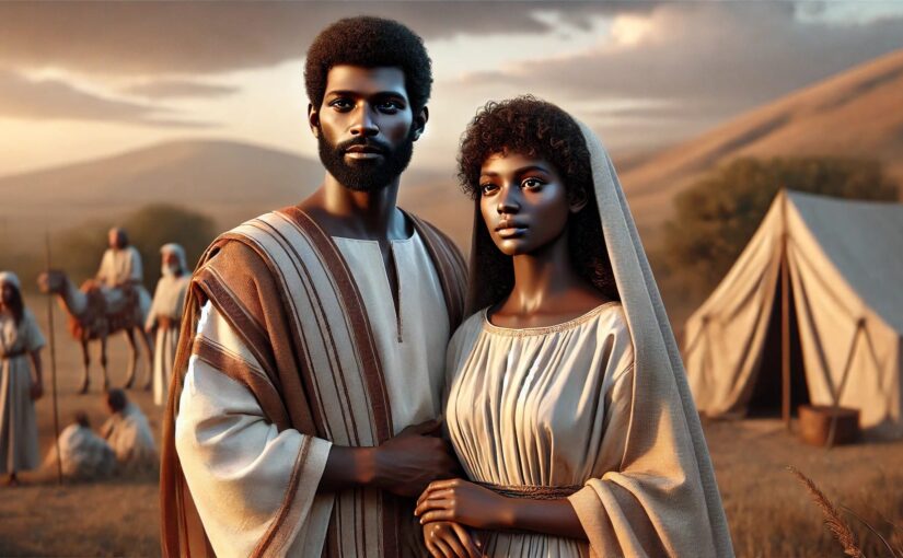 Abraham und Sarah (Bild: Africup).