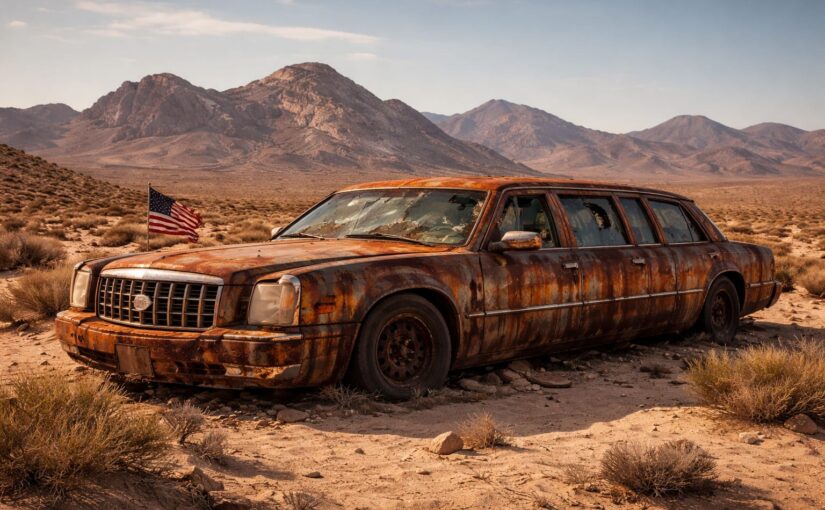 Selbst der Cadillac One („The Beast“) rostet